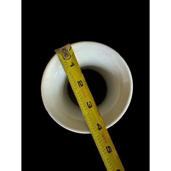 Vintage WBI Ceramic Baluster Vase Chinese Chinoiserie Glazed Flowers 12" Tall - Picture 4 of 6